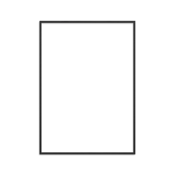 Black Wood Frame