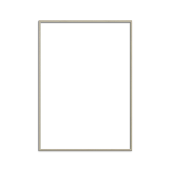 Cashmere Grey Wood Frame