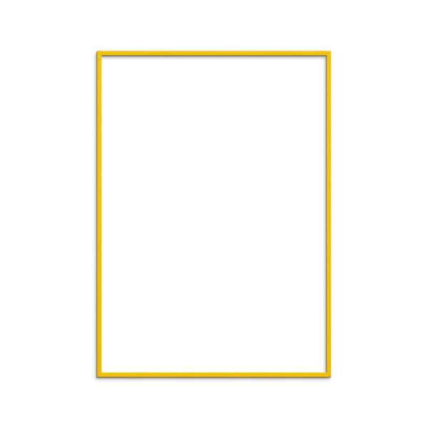 Yellow Wood Frame