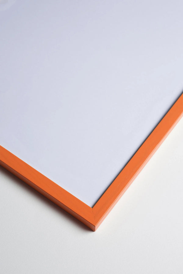 Orange Wood Frame