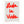 Hasta la Vista, baby minimalist Danish art poster with red text saying Hasta la Vista, Baby on enhanced matte paper
